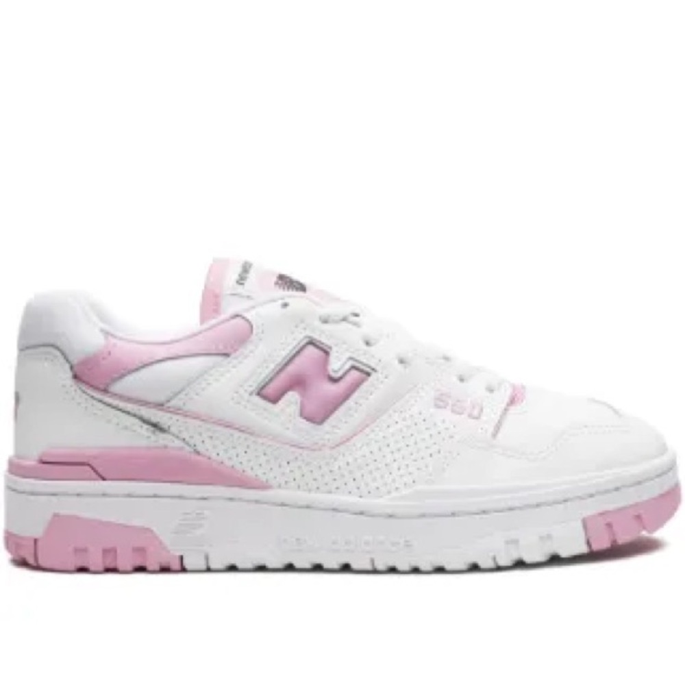 New Balance 550 Women's Bubblegum Pink and White Sneakers‎